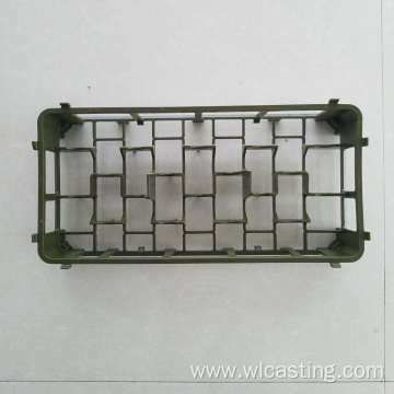 Heat resistant steel cast heat treatment frame